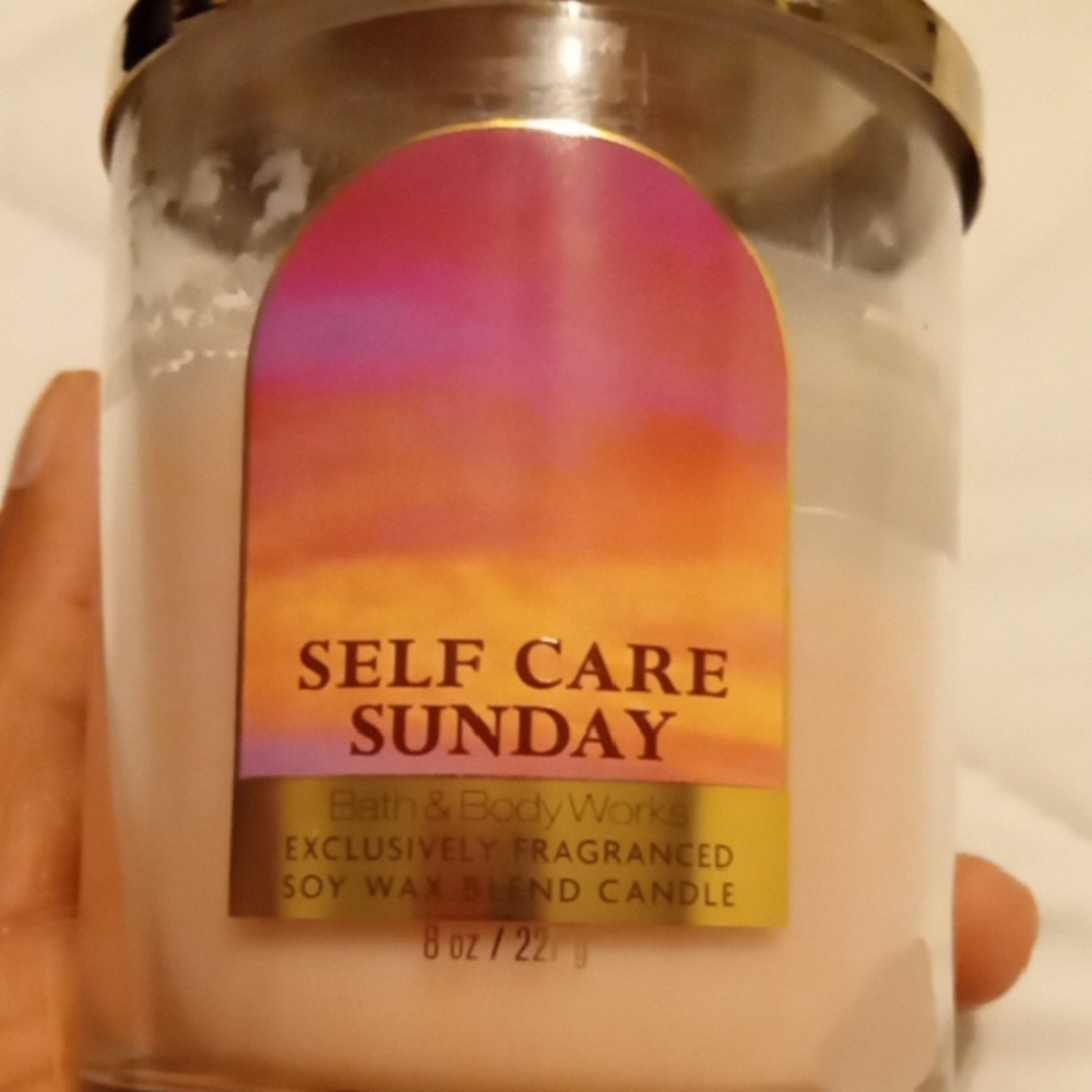 Bath & Body Works Cream Candle for Self Care